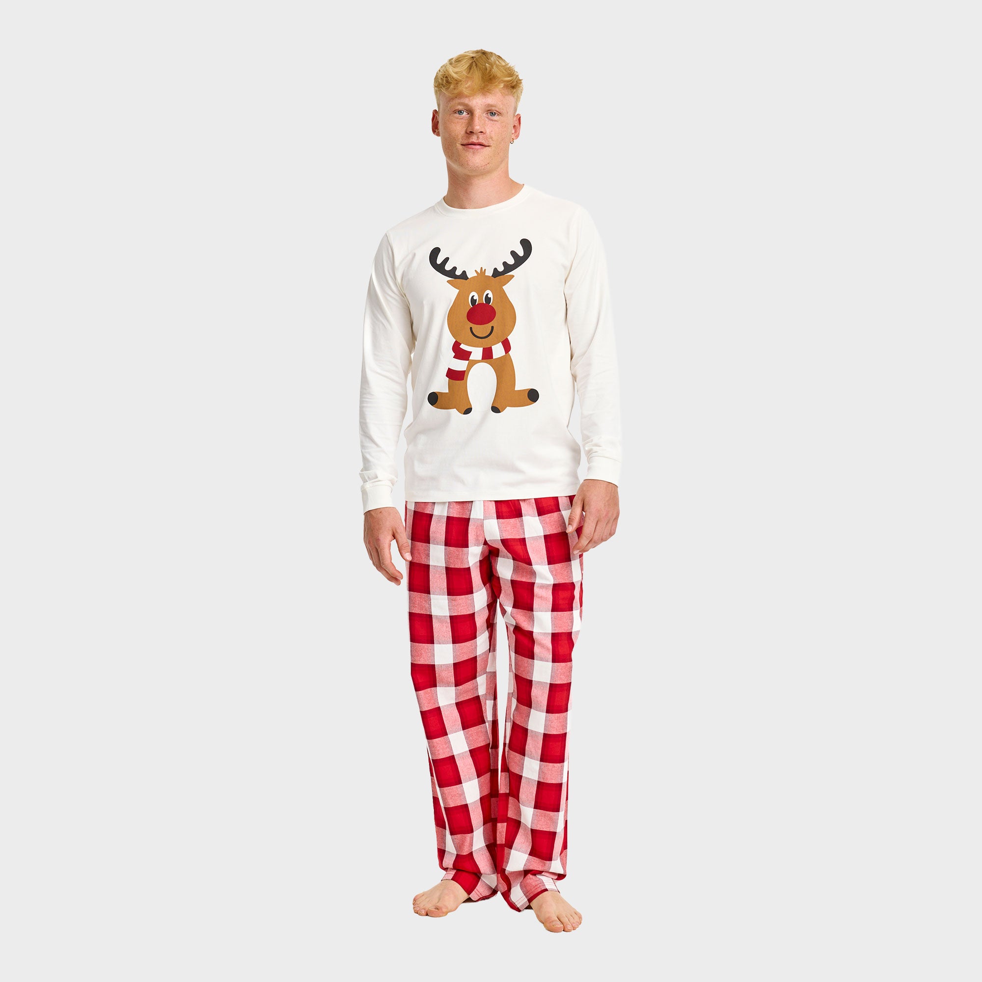 Flannel Julebukser - Herre